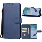 For Motorola Moto G53y Leather Phone Case(Blue)