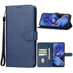 For Motorola Moto G64y 5G Leather Phone Case(Blue)