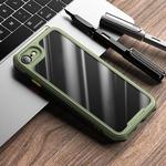 For iPhone SE 2022 / SE 2020 / 8 / 7 iPAKY Dawn Series Airbag Shockproof TPU Case(Army Green)