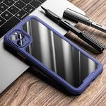 For iPhone 11 Pro Max iPAKY Dawn Series Airbag Shockproof TPU Case(Blue)