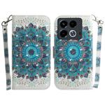 For Infinix Note 40 3D Colored Horizontal Flip Leather Phone Case(Peacock Wreath)