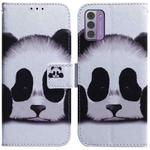 For Nokia G42 Coloured Drawing Flip Leather Phone Case(Panda)