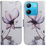 For Infinix Smart 7 African Coloured Drawing Flip Leather Phone Case(Magnolia)