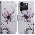 For Infinix Smart 7 India / 7 Plus Coloured Drawing Flip Leather Phone Case(Magnolia)