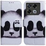 For Infinix GT 20 Pro Coloured Drawing Flip Leather Phone Case(Panda)