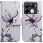 For Infinix Note 40 Pro+ 5G Coloured Drawing Flip Leather Phone Case(Magnolia)