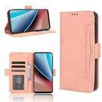 For Motorola Moto G Stylus 4G 2023 Skin Feel Calf Texture Card Slots Leather Phone Case(Pink)