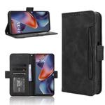 For Motorola Moto G 5G 2025 Skin Feel Calf Texture Card Slots Leather Phone Case(Black)