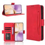 For Realme 14 Pro 5G Skin Feel Calf Texture Card Slots Leather Phone Case(Red)