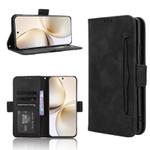 For Realme 14 Pro+ 5G Skin Feel Calf Texture Card Slots Leather Phone Case(Black)