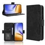 For Realme 14 5G Skin Feel Calf Texture Card Slots Leather Phone Case(Black)