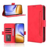 For Realme 14 5G Skin Feel Calf Texture Card Slots Leather Phone Case(Red)