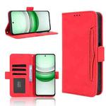 For Realme C71 4G Skin Feel Calf Texture Card Slots Leather Phone Case(Red)