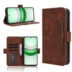 For Realme C71 4G Skin Feel Calf Texture Card Slots Leather Phone Case(Brown)