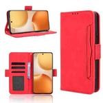 For Realme P4 5G Skin Feel Calf Texture Card Slots Leather Phone Case(Red)