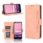 For Orbic Magic 5G R678EL Skin Feel Calf Texture Card Slots Leather Phone Case(Pink)