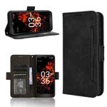 For Orbic Fun+ 4G Skin Feel Calf Texture Card Slots Leather Phone Case(Black)