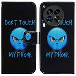 For Tecno Camon 30 Premier 5G Coloured Drawing Flip Leather Phone Case(Anger)