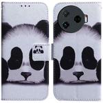 For Tecno Camon 30 Pro CL8 Coloured Drawing Flip Leather Phone Case(Panda)