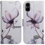 For Tecno Pop 10 / Spark Go 2 4G Coloured Drawing Flip Leather Phone Case(Magnolia)