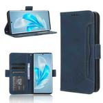 For vivo S17e Skin Feel Calf Texture Card Slots Leather Phone Case(Blue)