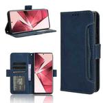 For vivo V29e 5G Skin Feel Calf Texture Card Slots Leather Phone Case(Blue)