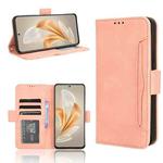 For vivo V29E / Y200 5G Skin Feel Calf Texture Card Slots Leather Phone Case(Pink)
