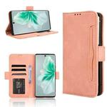 For vivo S18 5G / S18 Pro 5G Skin Feel Calf Texture Card Slots Leather Phone Case(Pink)