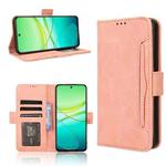 For vivo Y38 5G / Y200i 5G Skin Feel Calf Texture Card Slots Leather Phone Case(Pink)