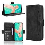 For vivo Y28 4G Skin Feel Calf Texture Card Slots Leather Phone Case(Black)