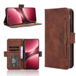 For vivo V50 5G Skin Feel Calf Texture Card Slots Leather Phone Case(Brown)
