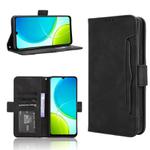 For vivo Y04 4G / Y29s 5G Skin Feel Calf Texture Card Slots Leather Phone Case(Black)