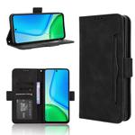 For vivo Y29 4G / T4x 5G Skin Feel Calf Texture Card Slots Leather Phone Case(Black)