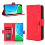 For vivo Y29 4G / T4x 5G Skin Feel Calf Texture Card Slots Leather Phone Case(Red)