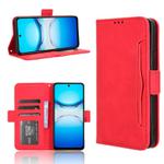 For vivo Y39 5G / Y300i Skin Feel Calf Texture Card Slots Leather Phone Case(Red)