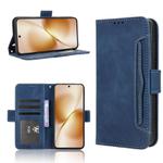 For vivo X200s 5G Skin Feel Calf Texture Card Slots Leather Phone Case(Blue)
