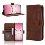 For vivo T4 5G / iQOO Z10 5G Global Skin Feel Calf Texture Card Slots Leather Phone Case(Brown)