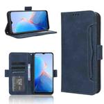 For Infinix Smart 7 HD X6516 Skin Feel Calf Texture Card Slots Leather Phone Case(Blue)