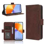 For Infinix Note 30 5G Skin Feel Calf Texture Card Slots Leather Phone Case(Brown)