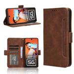 For Infinix Hot 30 5G X6832 Skin Feel Calf Texture Card Slots Leather Phone Case(Brown)