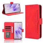 For Infinix Zero 30 4G Skin Feel Calf Texture Card Slots Leather Phone Case(Red)