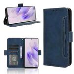 For Infinix Zero 30 5G Skin Feel Calf Texture Card Slots Leather Phone Case(Blue)