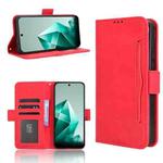 For Infinix Note 50x 5G Skin Feel Calf Texture Card Slots Leather Phone Case(Red)