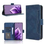 For Infinix Note 50 Pro+ Skin Feel Calf Texture Card Slots Leather Phone Case(Blue)