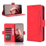 For Infinix Note 50s 5G Skin Feel Calf Texture Card Slots Leather Phone Case(Red)