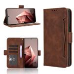 For Infinix Note 50s 5G Skin Feel Calf Texture Card Slots Leather Phone Case(Brown)