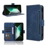 For Infinix GT 30 Pro 5G Skin Feel Calf Texture Card Slots Leather Phone Case(Blue)