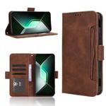 For Infinix GT 30 Pro 5G Skin Feel Calf Texture Card Slots Leather Phone Case(Brown)