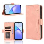 For Infinix Smart 10 / Tecno Pop 10 4G Skin Feel Calf Texture Card Slots Leather Phone Case(Pink)
