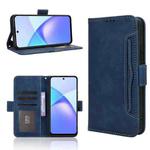 For Infinix Smart 10 Plus 4G Skin Feel Calf Texture Card Slots Leather Phone Case(Blue)